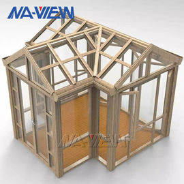 China Projeto favorável ao meio ambiente do Sunroom pré-fabricado do telhado de frontão fábrica