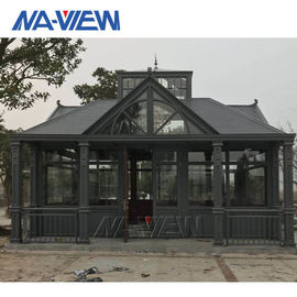 China Adição do Sunroom do telhado de frontão de PVDF sobre aos conservatórios de Four Seasons da casa fábrica