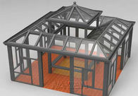 Casa pré-fabricada Sunroom 10X20 12X12 do plexiglás do policarbonato do Sunroom de 4 estações fornecedor