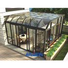 Sunrooms autônomos curvados bonitos dos conservatórios do Sunroom do telhado fornecedor