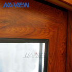 Portas de poupança de energia de Guangdong NAVIEW e Windows da janela de madeira da liga de alumínio da grão fornecedor