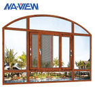 Portas de poupança de energia de Guangdong NAVIEW e Windows da janela de madeira da liga de alumínio da grão fornecedor