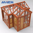 Projeto favorável ao meio ambiente do Sunroom pré-fabricado do telhado de frontão fornecedor