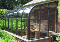 4 estações escolhem o Sunroom do telhado da inclinação toda a adição de vidro dos cercos do Sunroom fornecedor